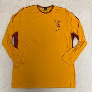 USC Trojans Nike Authentic Team Apparel dri-fit, size XL, GUC